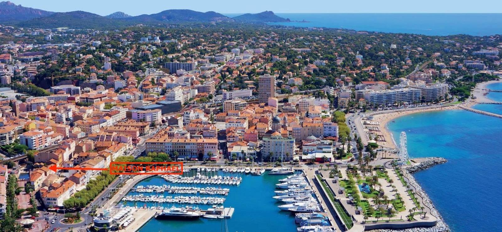 Saint-Raphaël Studios Raffines Avec Terrasses - Plages, Ville Et Gare A Pied - Maison Raphael المظهر الخارجي الصورة
