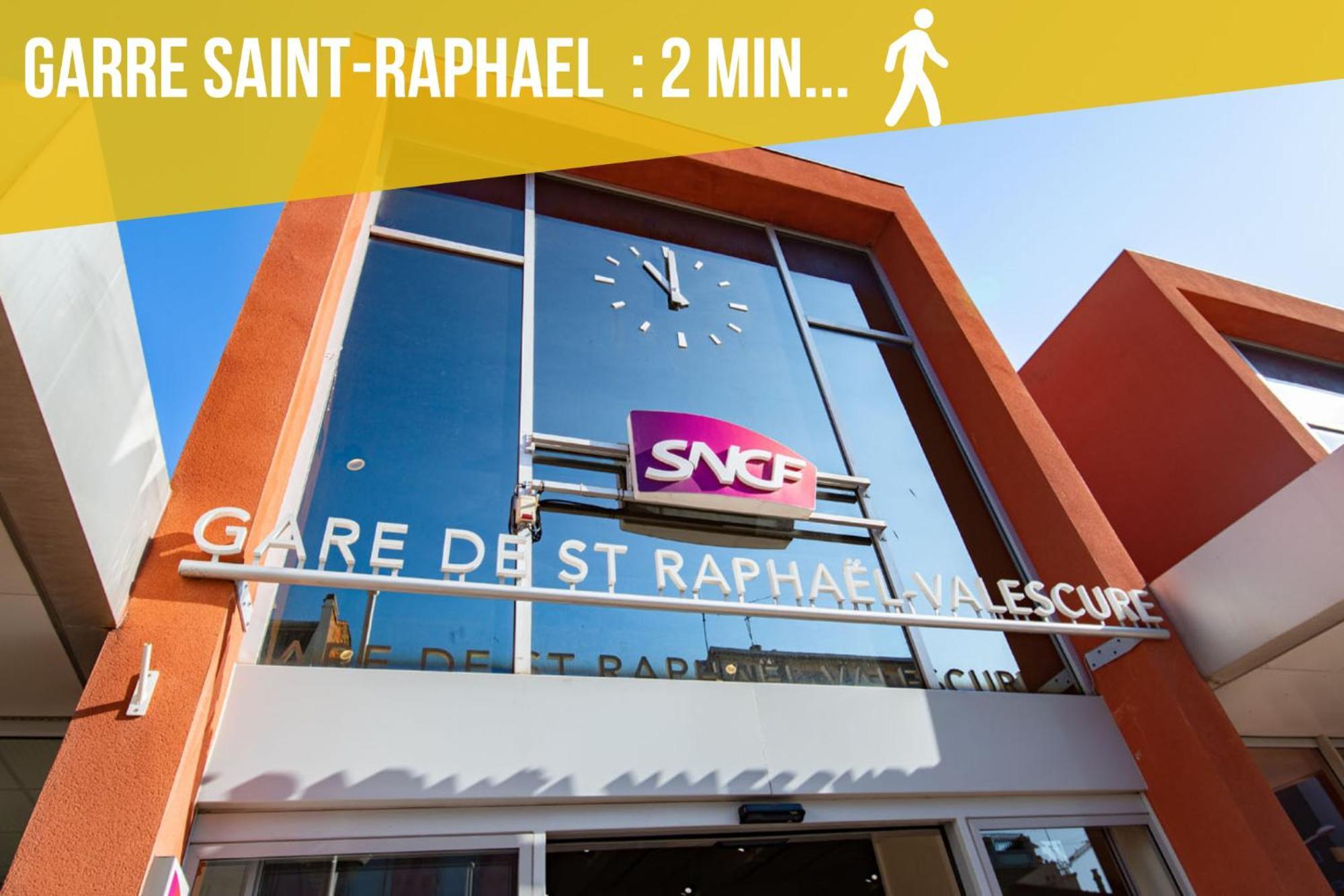 Saint-Raphaël Studios Raffines Avec Terrasses - Plages, Ville Et Gare A Pied - Maison Raphael المظهر الخارجي الصورة